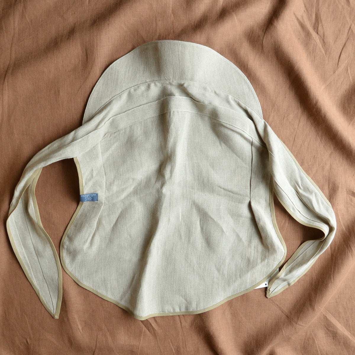 Bandana Style Sun Visor - 100% Organic Linen (Child-Adult)