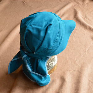 Bandana Style Sun Visor in 100% Organic Cotton UV60+ (Child-Adult)