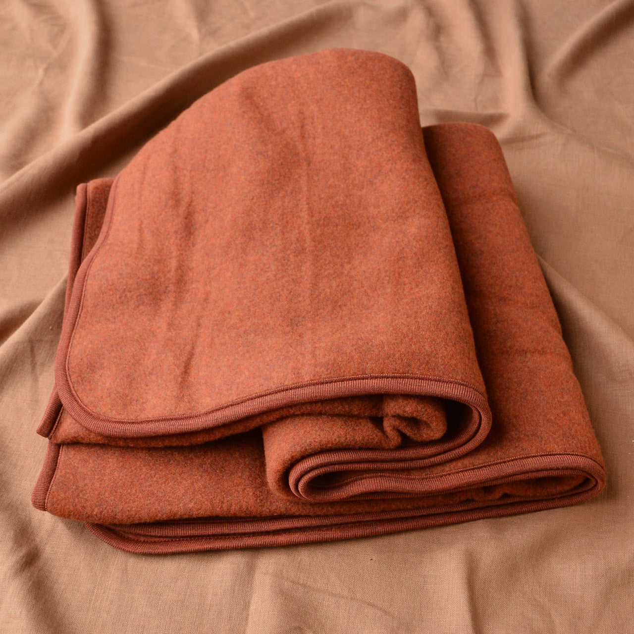 Organic Merino Wool Fleece Blanket - Medium (120x160cm) - Woollykins