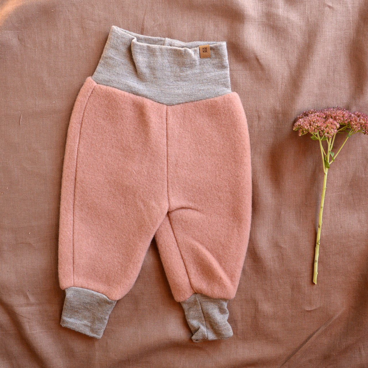 Baby Organic Wool Fleece Pants (3-24m)