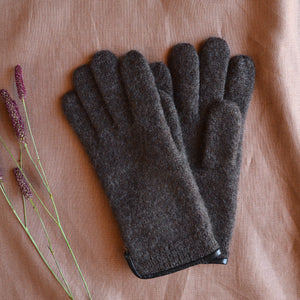 Adults Brushed Wool Gloves in 100% Organic Merino *Returning 2024