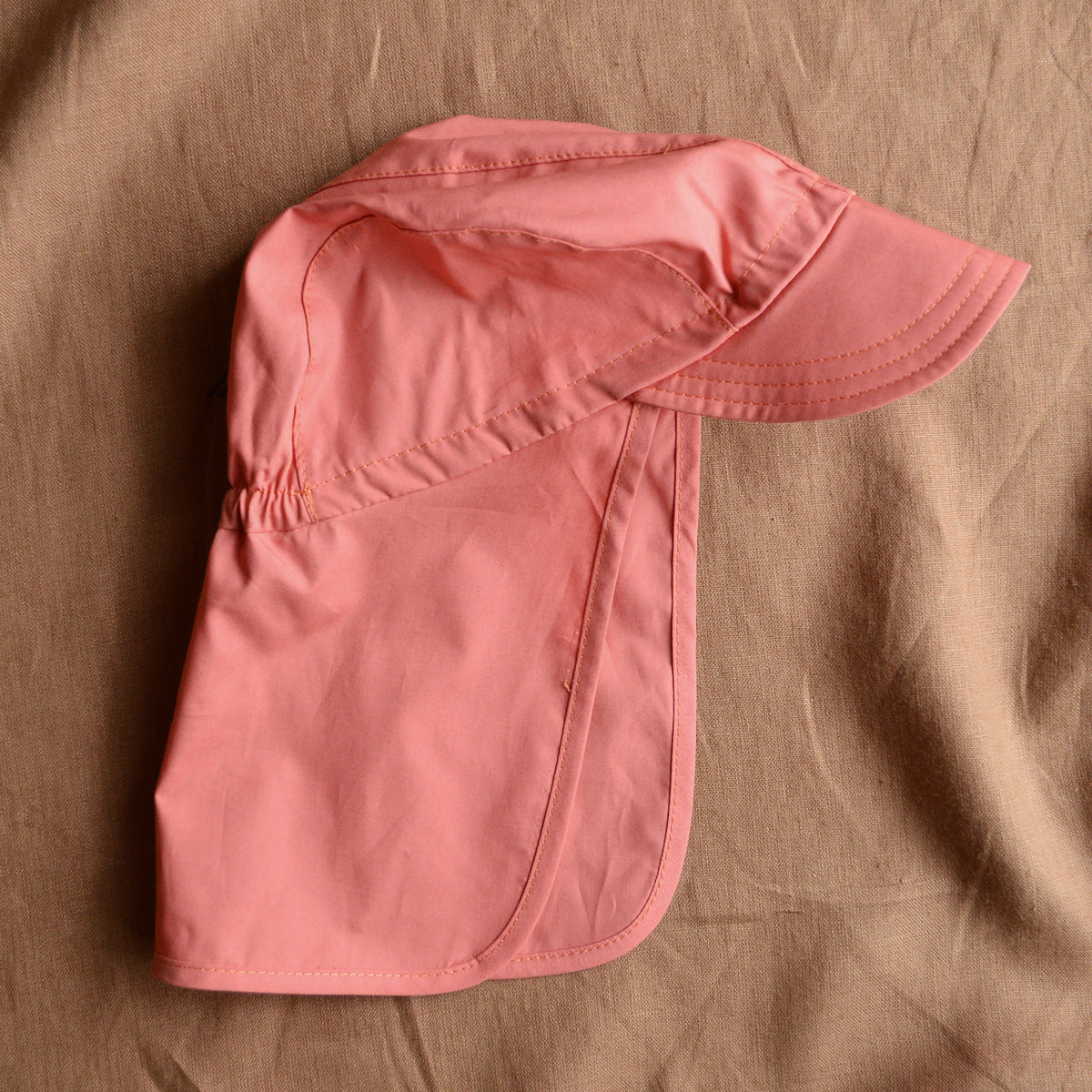 Sun Cap with Neck Protection in Organic Cotton (Child-Youth) *Last one!