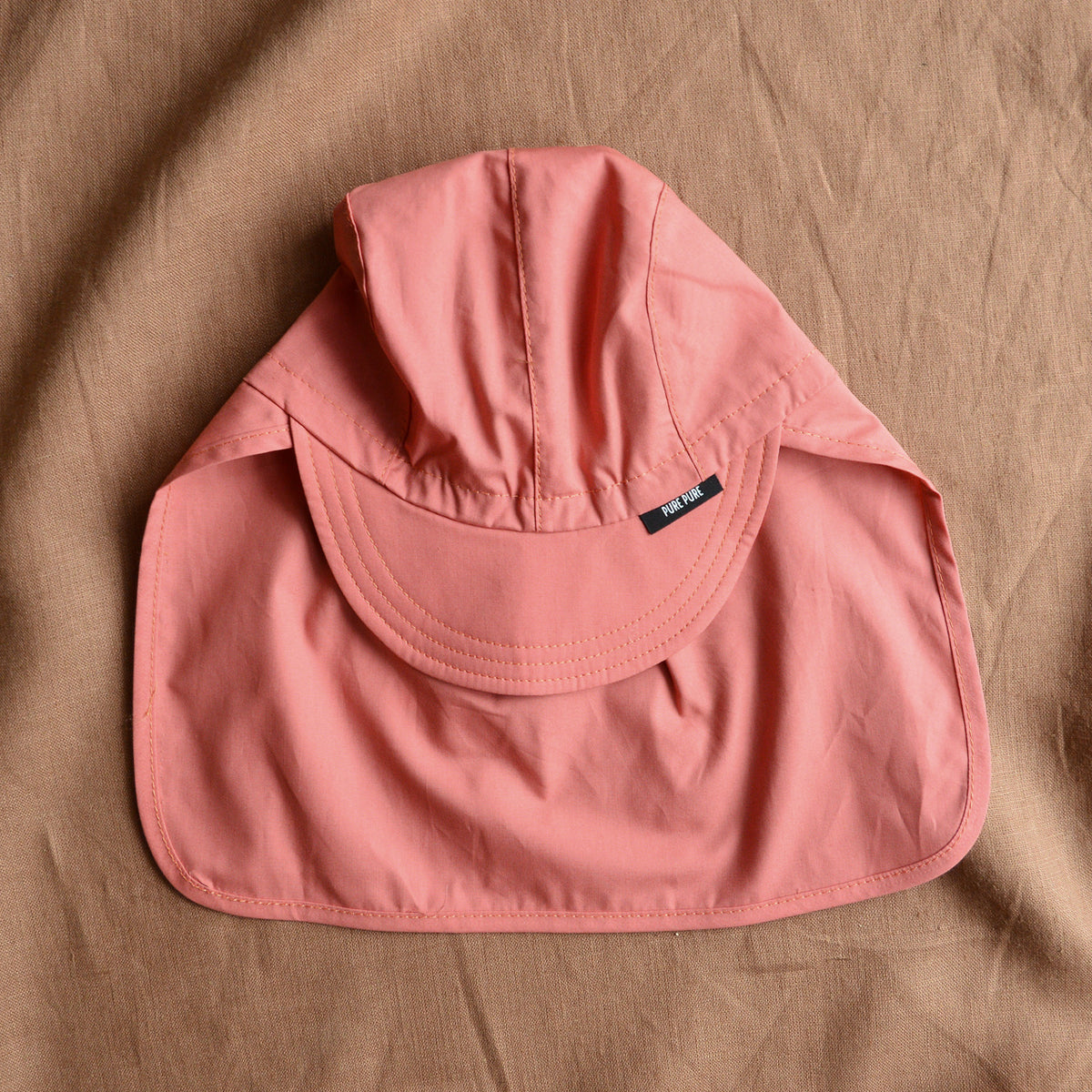 Sun Cap with Neck Protection in Organic Cotton (Child-Youth) *Last one!