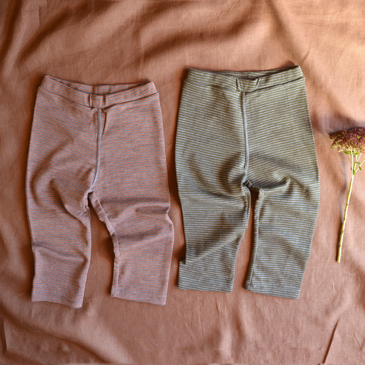 Leggings in Organic Merino/Silk (3m-6y) *Last ones