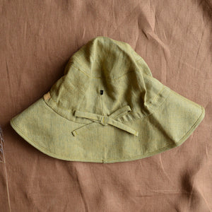 Linen Wide Brim Hat (Child-Youth)