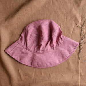 Linen Wide Brim Hat (Child-Youth)