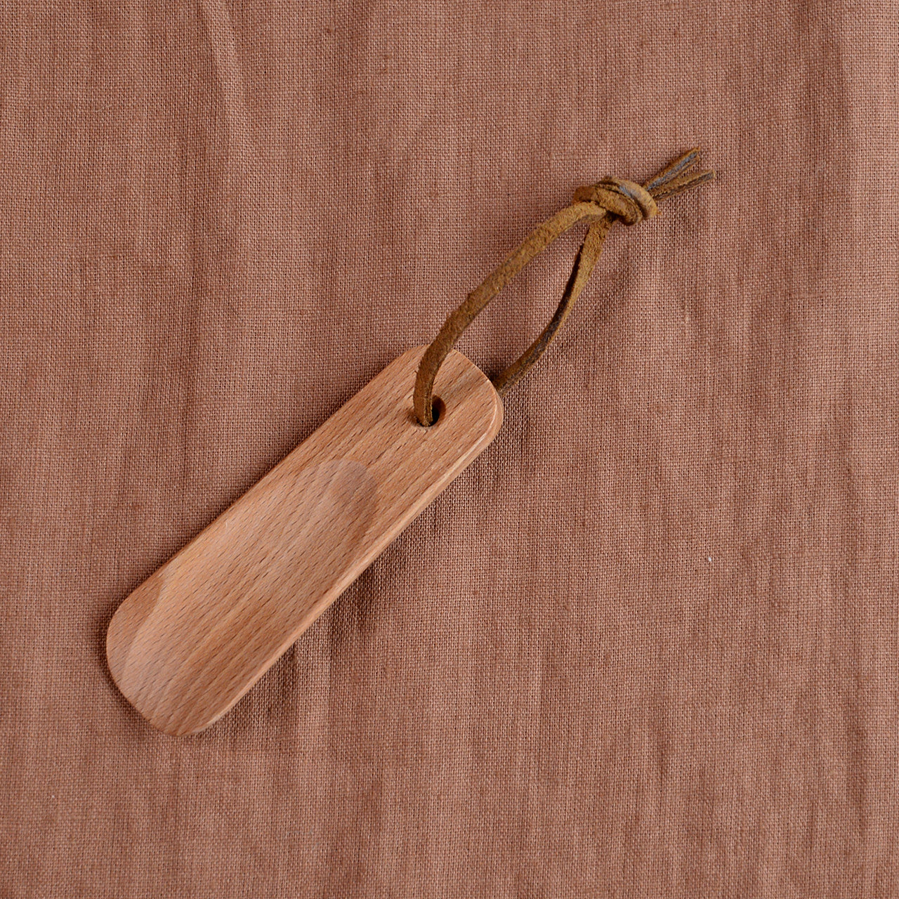 Travel Shoe Horn in Beechwood