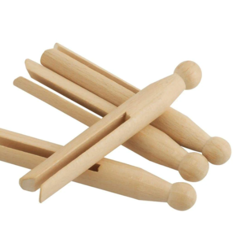 Wooden Dolly Pegs (25 pack)