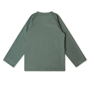 Rio Rashie 100% Recycled Nylon Swimshirt - Rosemary (1-10y)