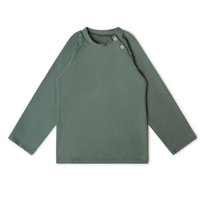 Rio Rashie 100% Recycled Nylon Swimshirt - Rosemary (1-10y)