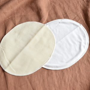 Organic Silk & Wool Breast Warmer Pads (20cm)