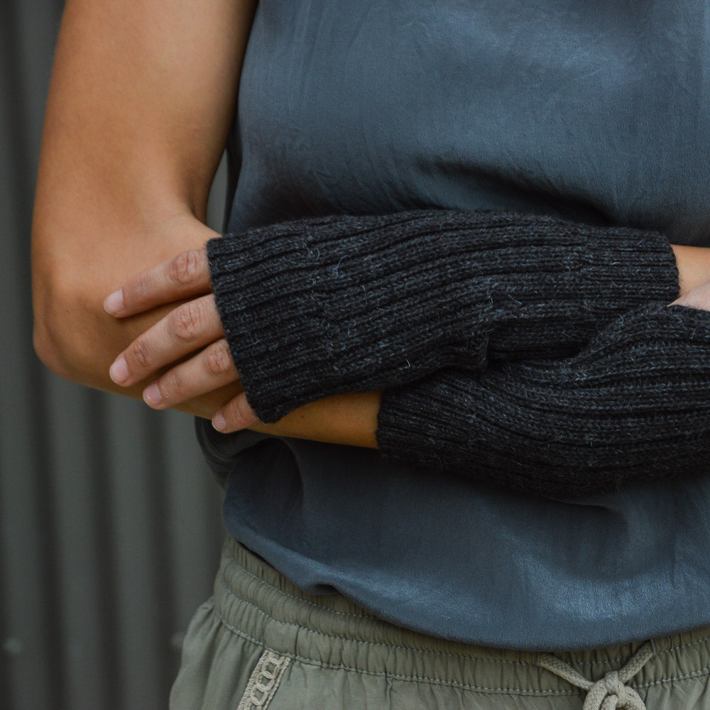 My Alpaca Copenhagen, Women's fingerless Mitts - Woollykins, Australia