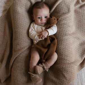 Teddy Tokki Baby Comforter - 100% Merino Wool