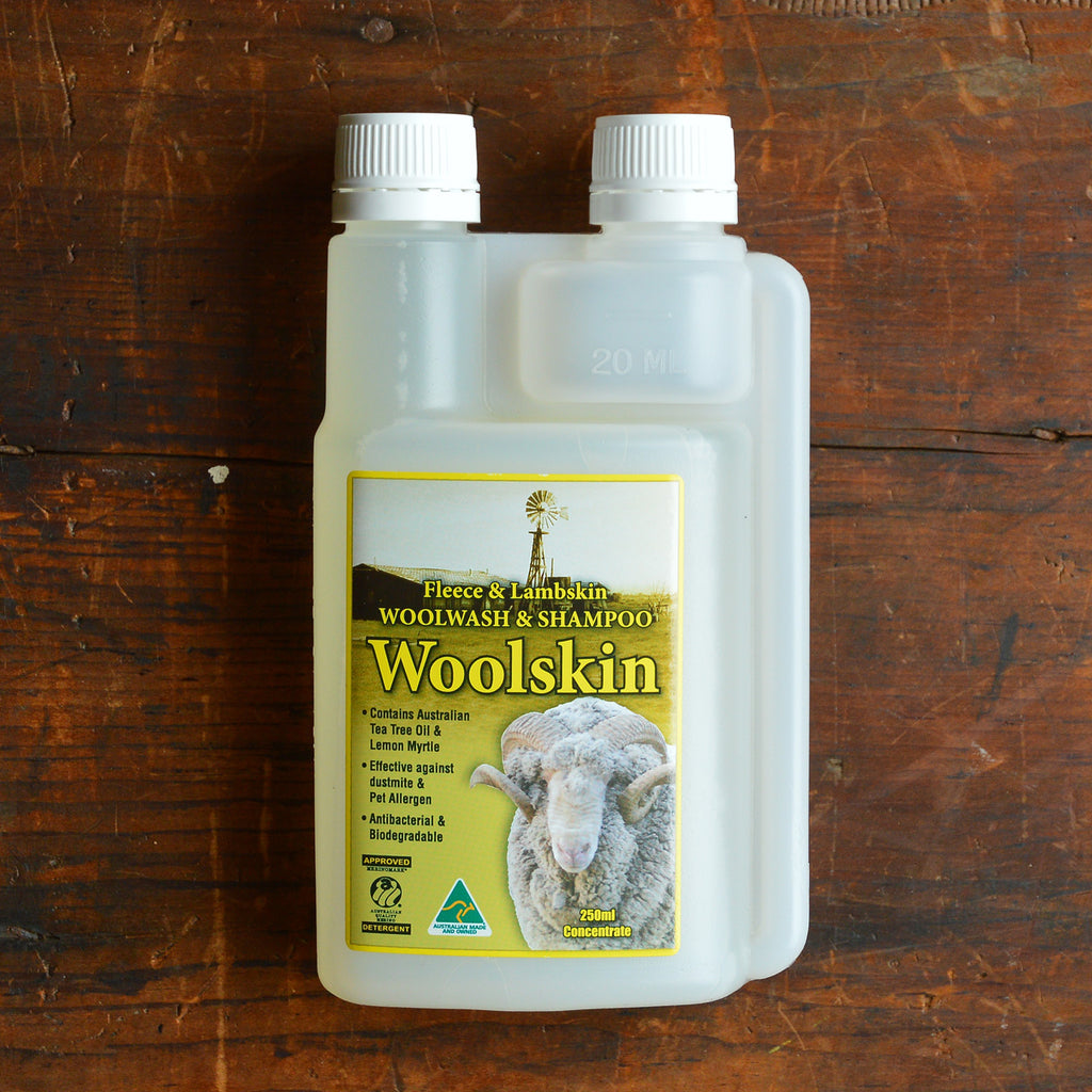 Woolwash Sheepskin Cleaner  Canadian made by Eucalan