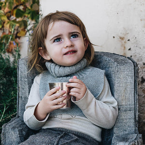 Turtle Neck & Chest Warmer in Baby Alpaca (4y-Adult)