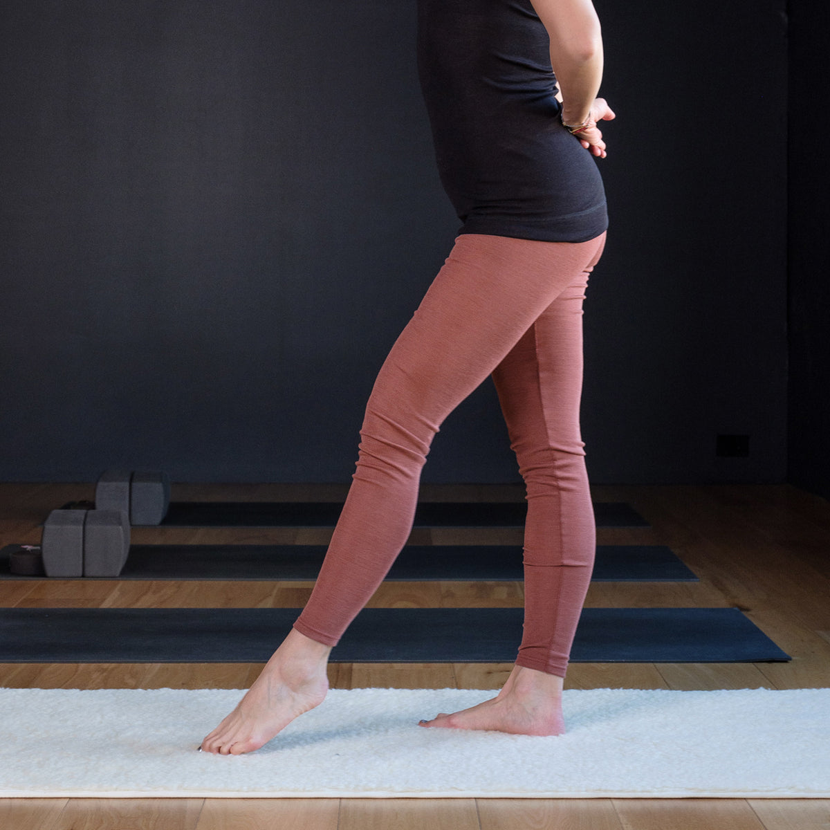 Women's Organic Merino Wool/Silk Leggings