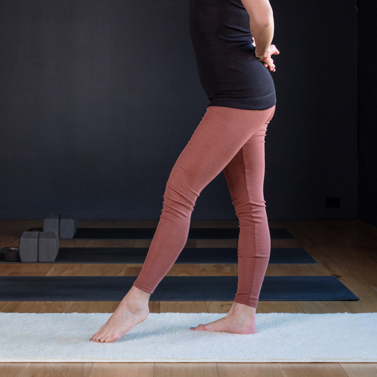Women's Organic Merino Wool/Silk Leggings