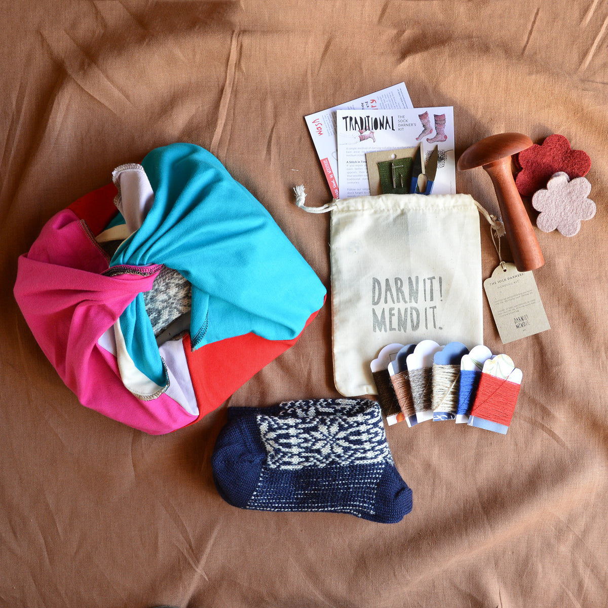 *The Sock Darner’s* Mending Kit