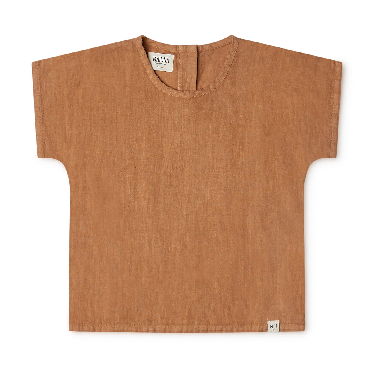 Arlo Linen T-Shirt - Hazel (2-10y)