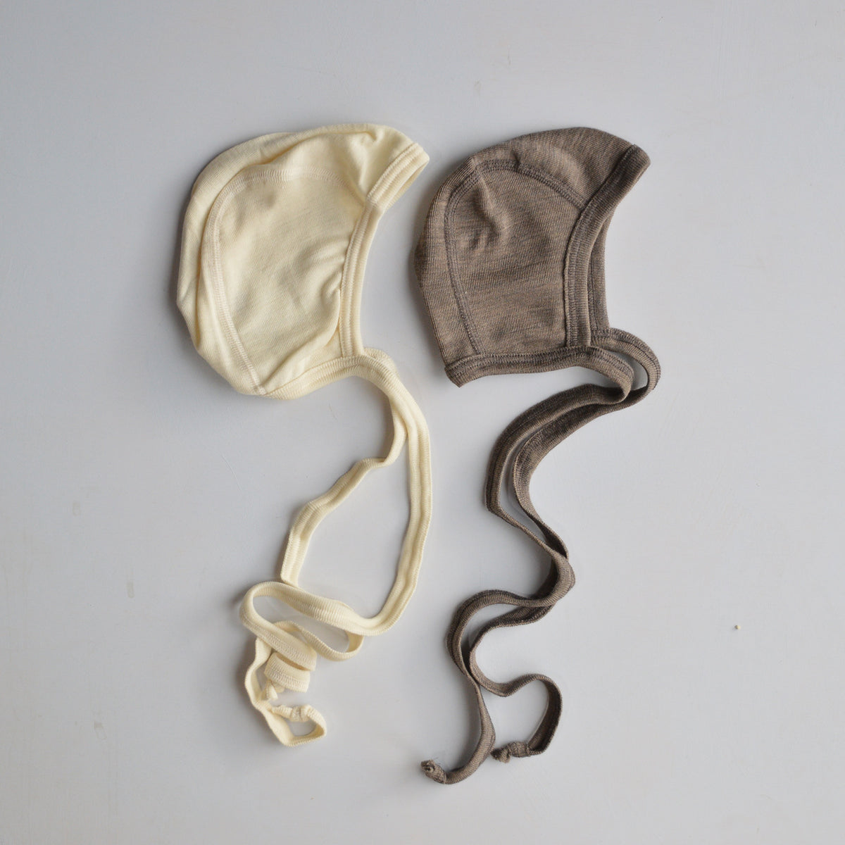 Fine Baby Bonnet - Organic Wool/Silk (0-12m)