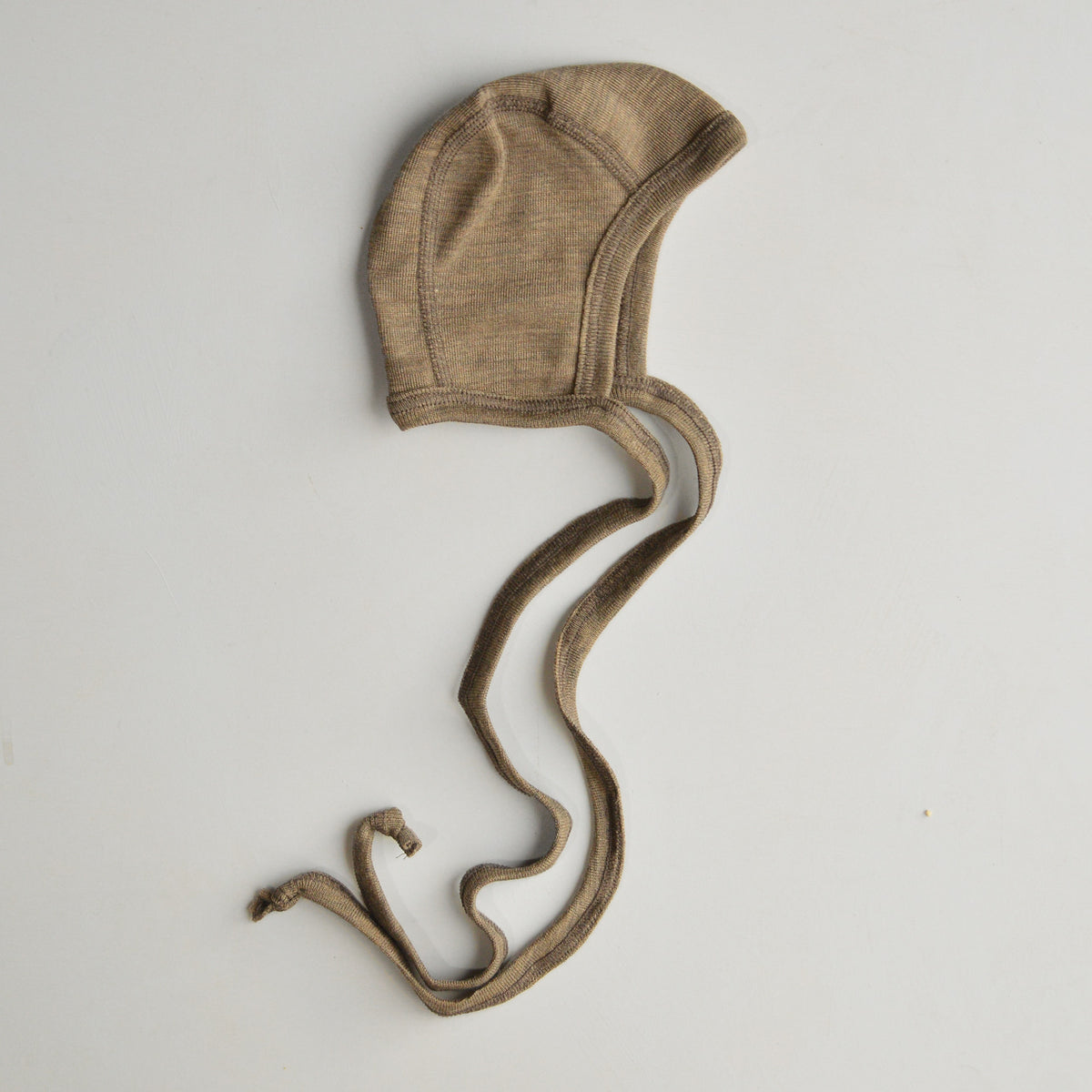 Fine Baby Bonnet - Organic Wool/Silk (0-12m)