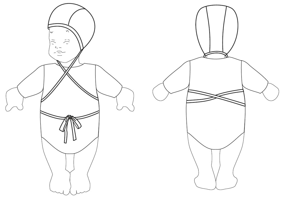 Fine Baby Bonnet - Organic Wool/Silk (0-12m)