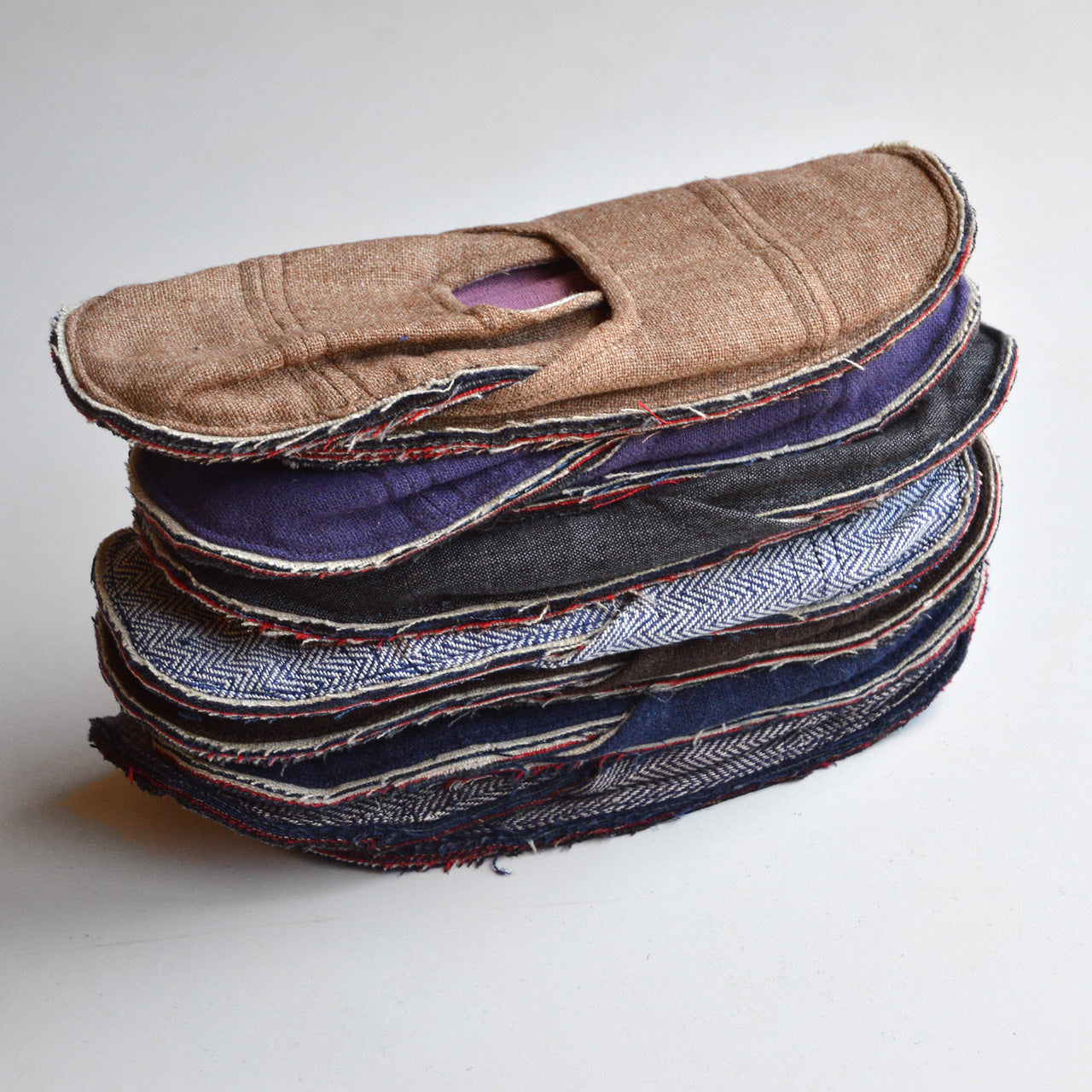 Japanese Guest Slippers Wool/Linen (Adults)