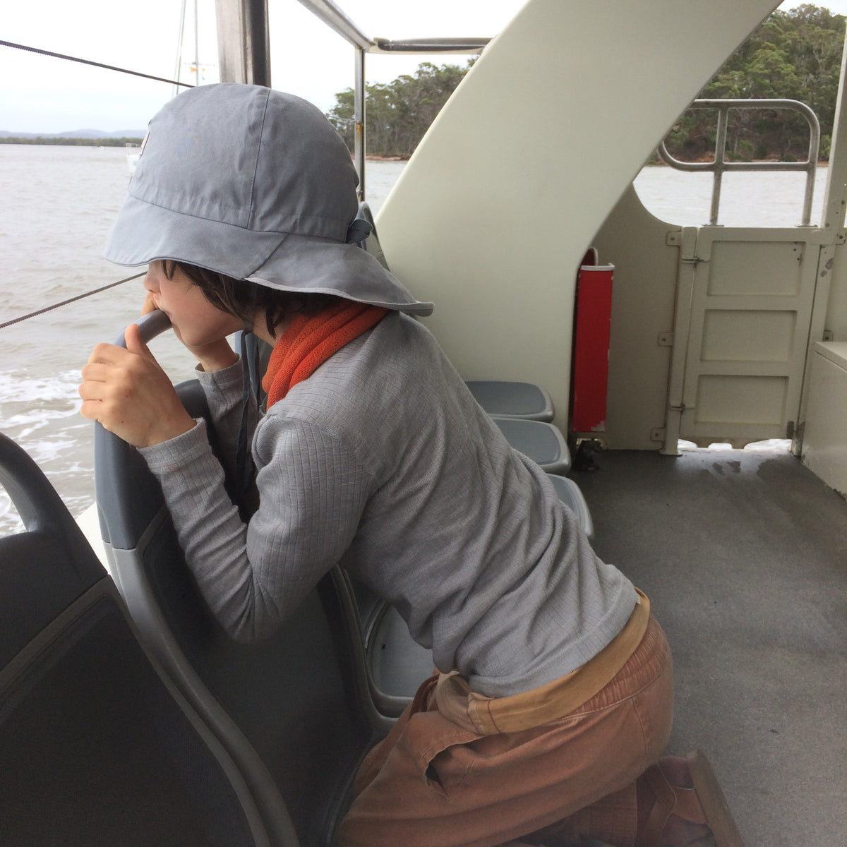 Child's Long Sleeve Top - Organic Cotton/Merino/Silk (1-12 years)