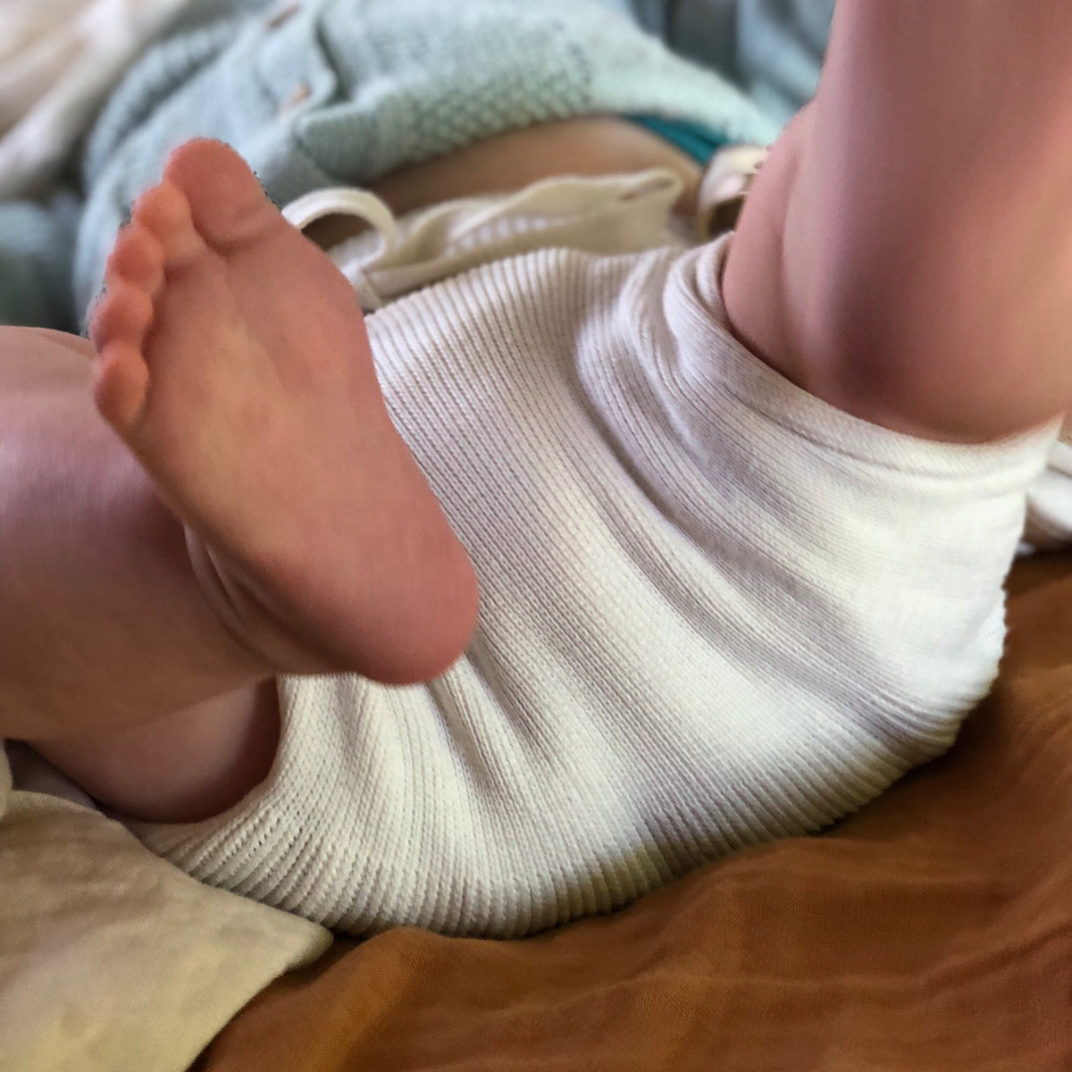 Tie-on Nappies Organic Cotton (5 pack)