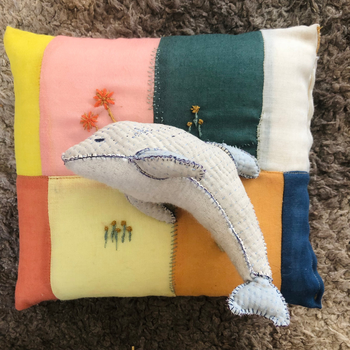 Vintage Kantha Quilt Offcuts (250g)