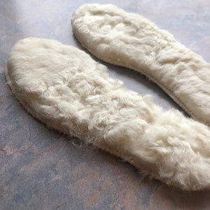 Fleece Insoles - Organically Tanned Lambskin (Kids 24-35)