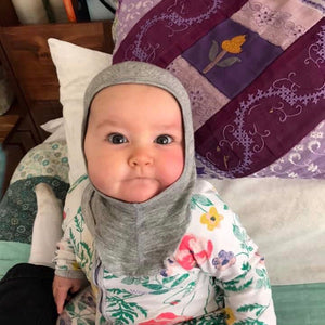 Baby Balaclava in Wool/Silk (3m-3y)