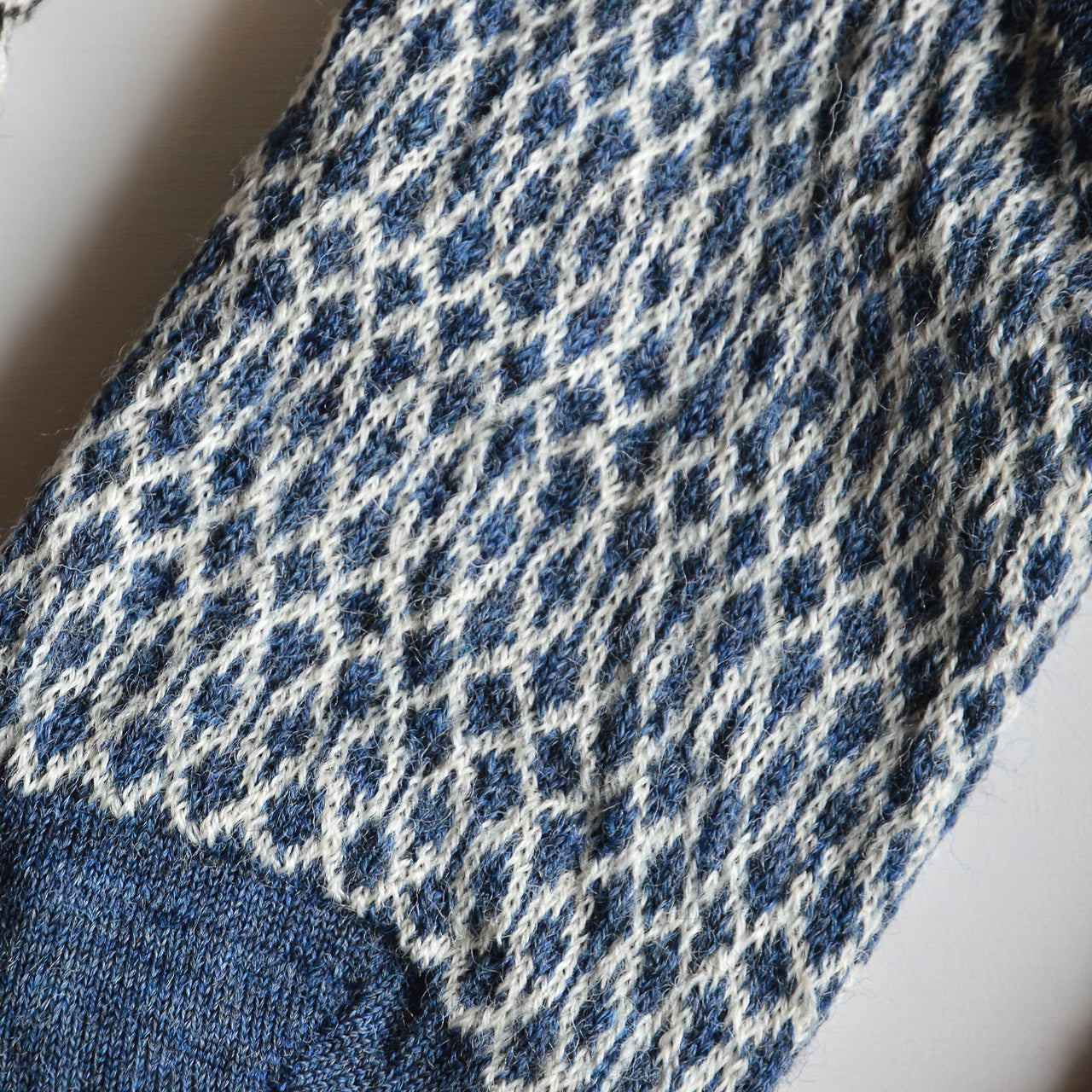 Fine Jacquard Organic Wool Socks (Adults 36-43) *Returning 2026