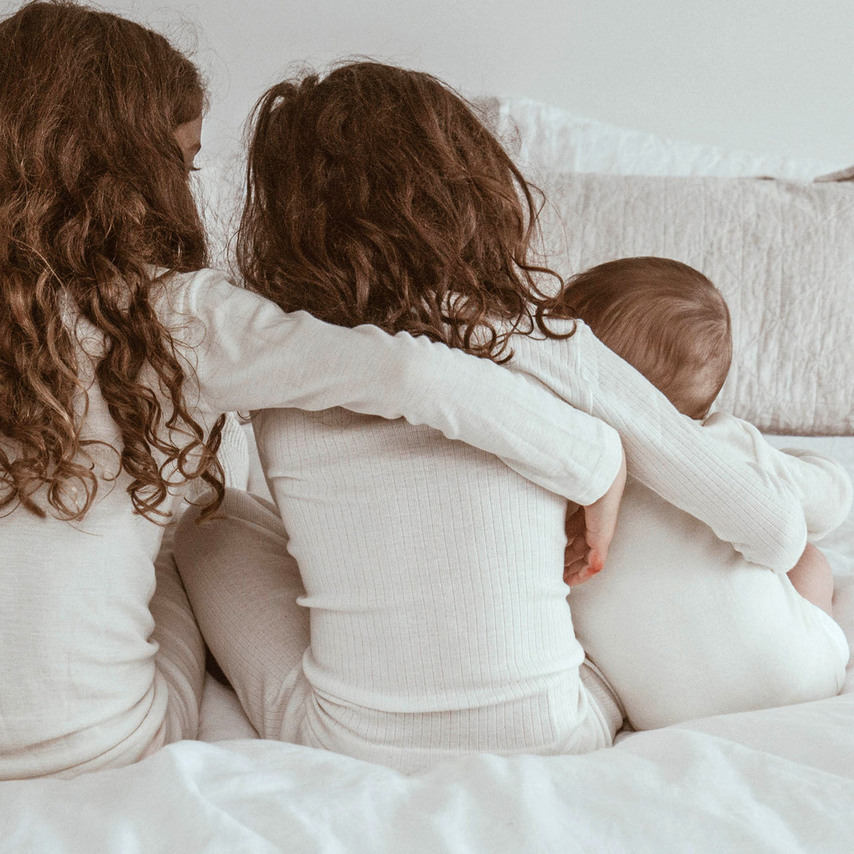 Child's Long Sleeve Top - Organic Cotton/Merino/Silk (1-12 years)