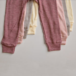 Child's Leggings/Long Johns - Organic Cotton/Merino/Silk (1-12y)