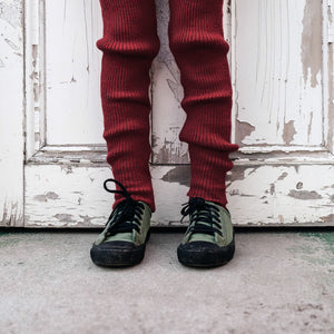 Knitted Merino Rib Leggings/Pants (0-10y+)