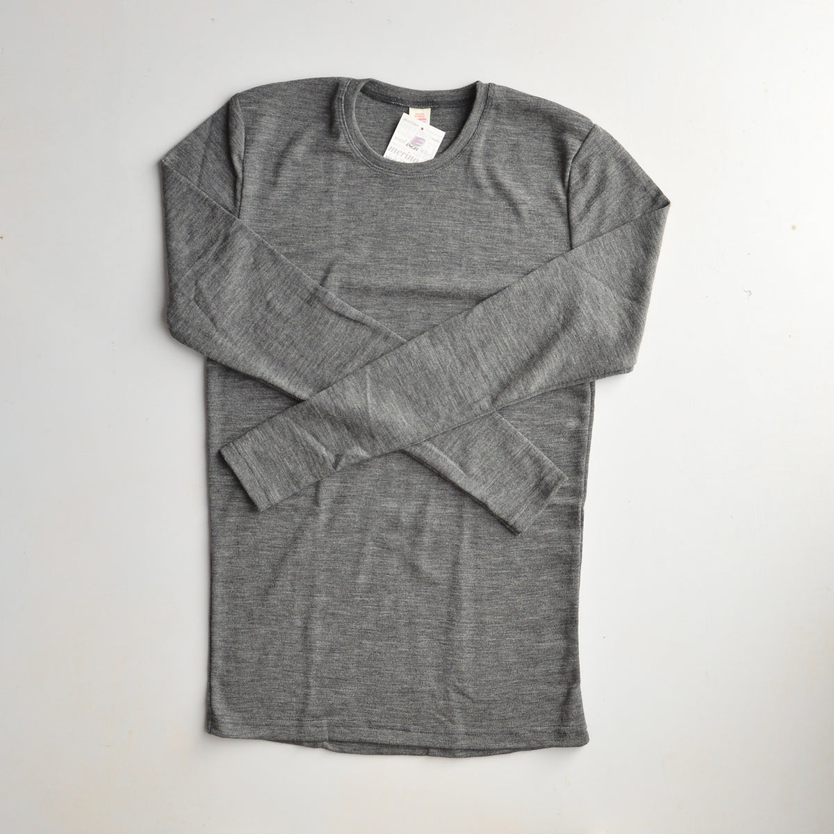 Men's 100% Organic Merino Wool Long Sleeve Top *Returning 2026