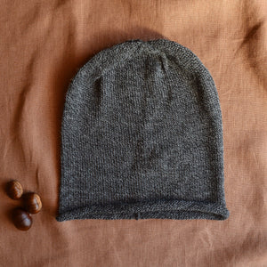 Adults Jersey Beanie in 100% Alpaca