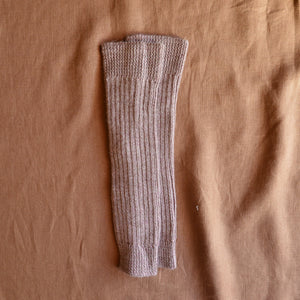 Ribbed Legwarmers in baby alpaca (Youth-Adult)