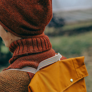 Turtle Neck & Chest Warmer in Baby Alpaca (4y-Adult)