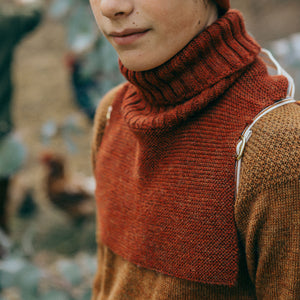 Turtle Neck & Chest Warmer - 100% Baby Alpaca (Adults) *Returning Soon