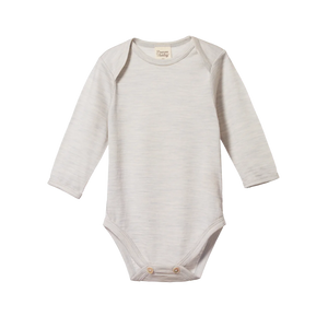 Baby Body Longsleeve 100% Organic Merino (0-2y)